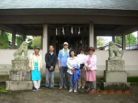 第100回斑鳩寺清掃活動